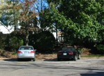 cars parked in cul de sac