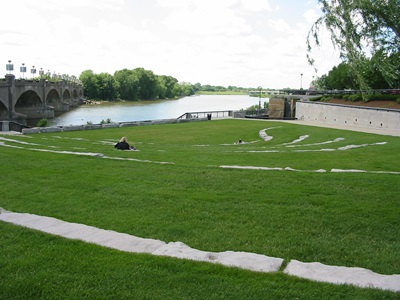 White River amphitheater Indianapolis White River amphitheater Indianapolis