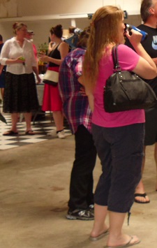 people chatting before meeting of community organization people chatting before meeting of community organization