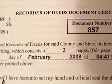 single deed or master deed may include restrictions real estate deed