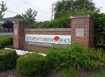economic development incubator's monument sign