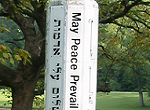 peace pole often a project of sister cities