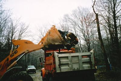 Clean-up work in progress