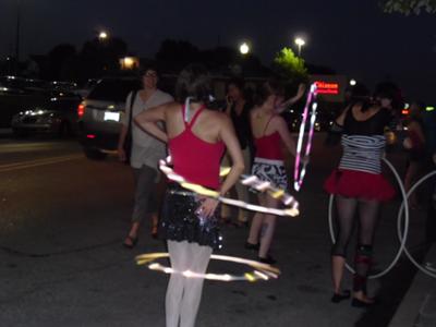 hoop dancers