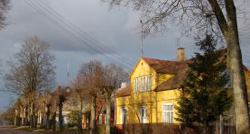 large or small areas may have locally significant historic buildings lovely row of frame houses more than 50 years old
