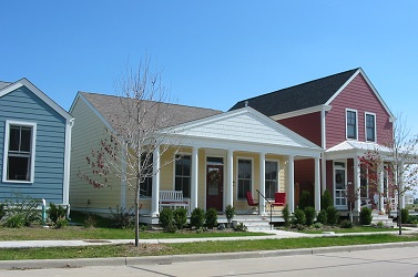 frame houses in new urbanist development frame houses in new urbanist development