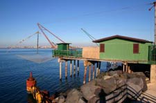 fishing operation in remote rural area