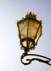 ornate street light ornate street light