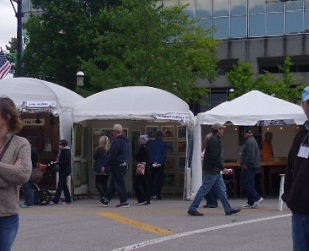 white tents at a fair that required a temporary use permit white tents at a fair that required a temporary use permit