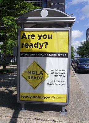 Reminder of Hurricane Katrina