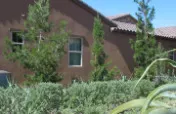 model home boasting of environmental sustainability